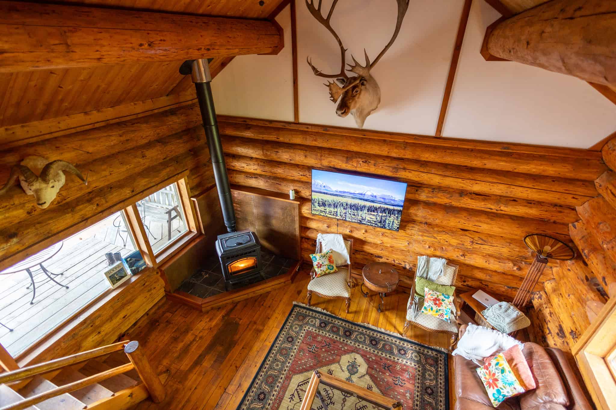 Off-Grid Alaska Lodge for Sale in Halibut Cove