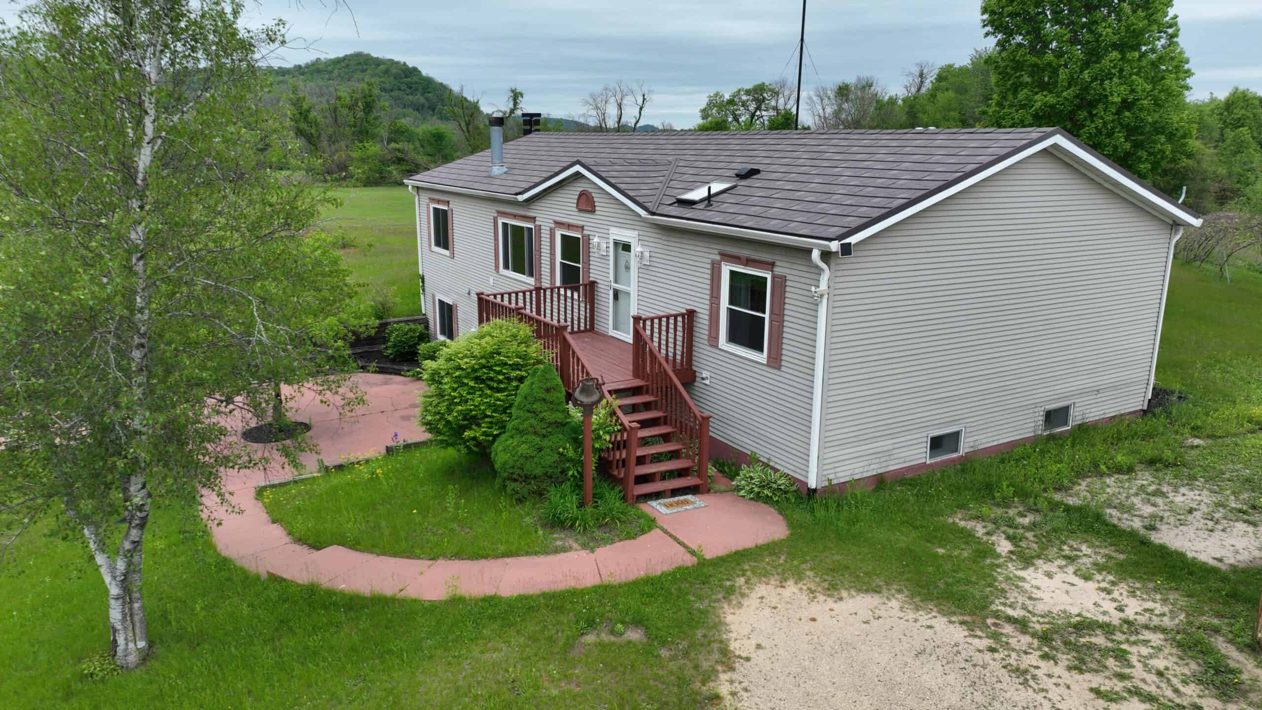 Off-Grid Solar Renewable Energy System Home on 67 Acres with Pine River Frontage | Richland County, WI