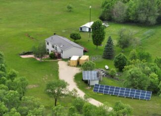 Off-Grid Solar Renewable Energy System Home on 67 Acres with Pine River Frontage | Richland County, WI