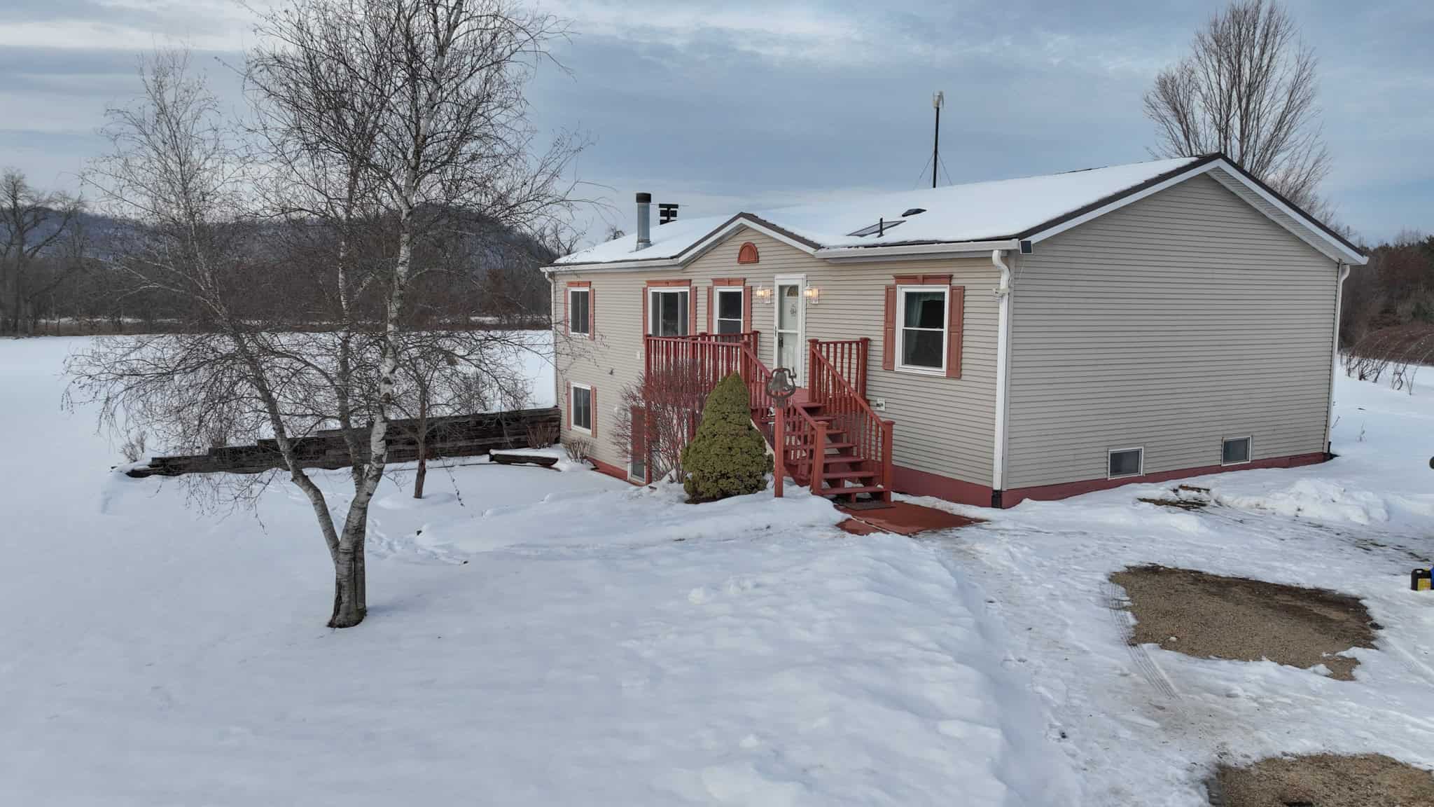 Off-Grid Solar Renewable Energy System Home on 67 Acres with Pine River Frontage | Richland County, WI