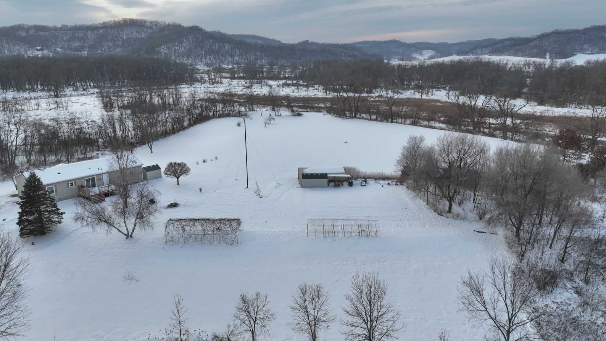 Off-Grid Solar Renewable Energy System Home on 67 Acres with Pine River Frontage | Richland County, WI