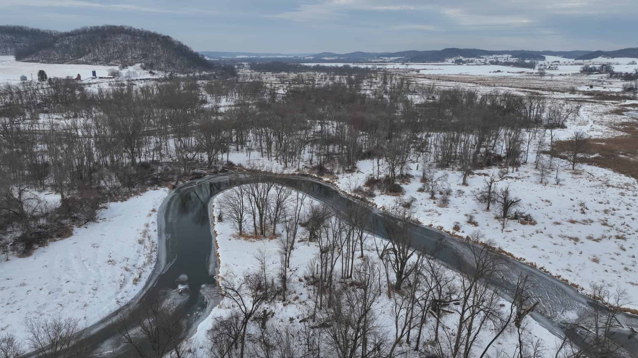Off-Grid Solar Renewable Energy System Home on 67 Acres with Pine River Frontage | Richland County, WI