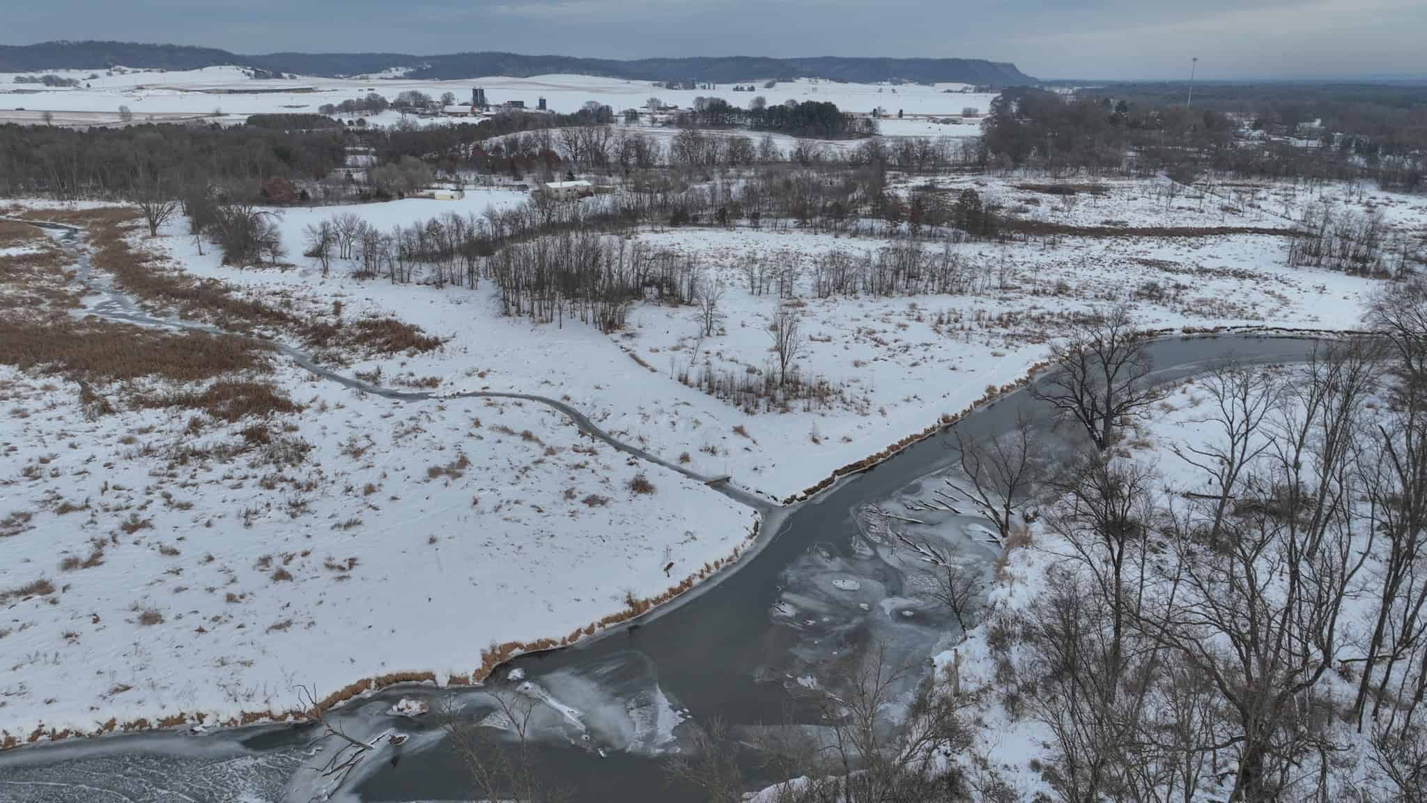 Off-Grid Solar Renewable Energy System Home on 67 Acres with Pine River Frontage | Richland County, WI