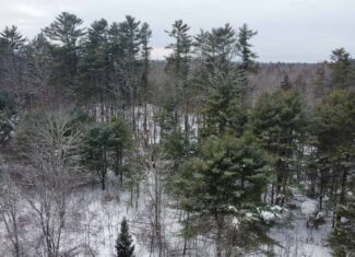 33.4 Acres with Private Pond – Pittston, ME