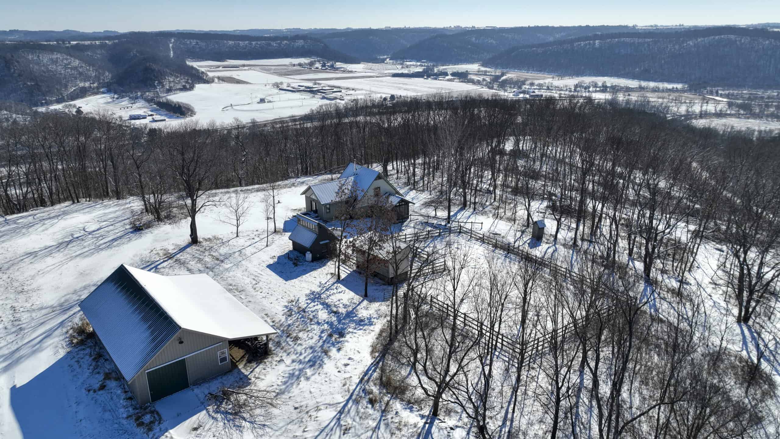 100 +/- Acre Ridge-Top Driftless Retreat in Crawford County WI