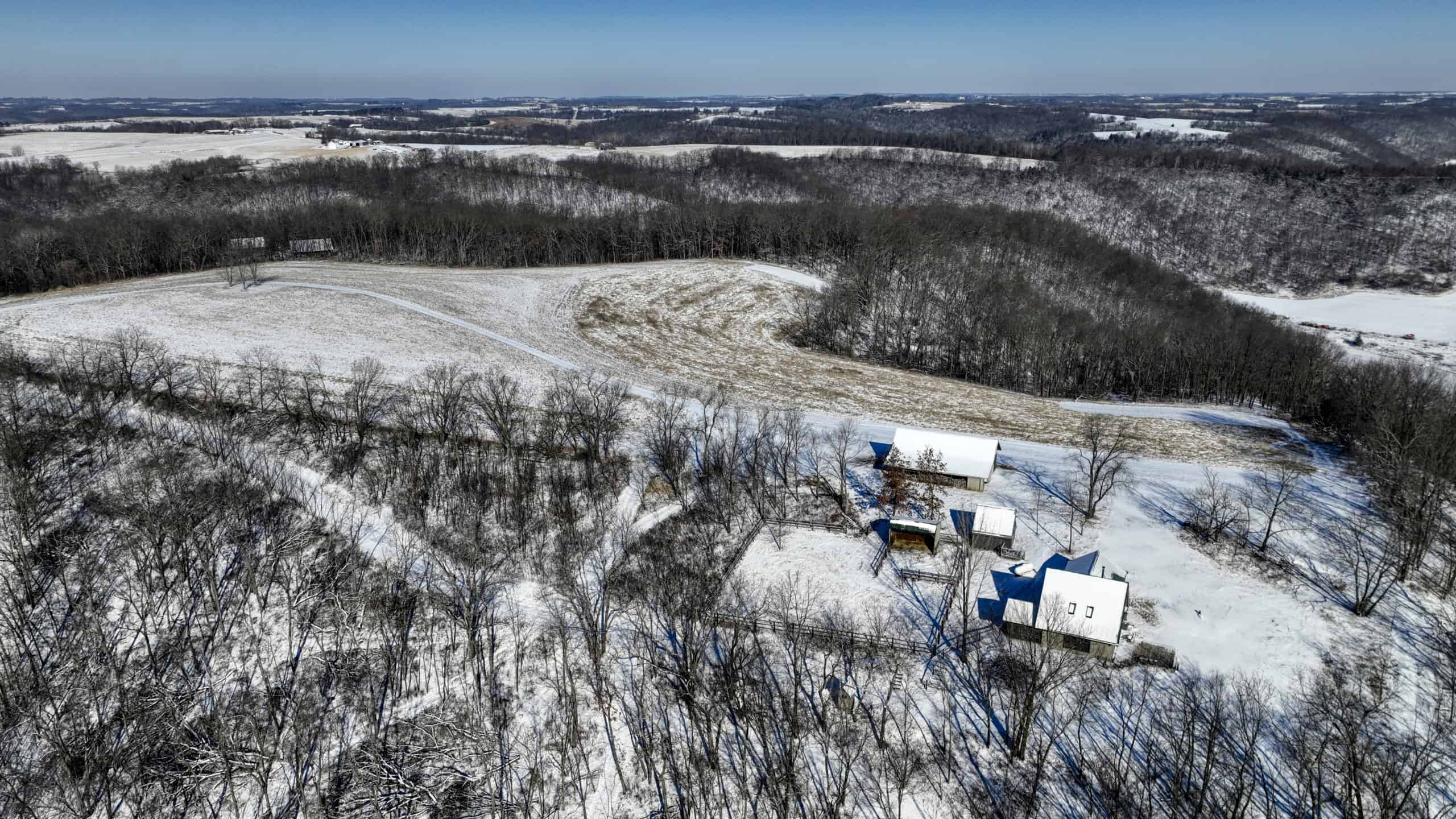100 +/- Acre Ridge-Top Driftless Retreat in Crawford County WI