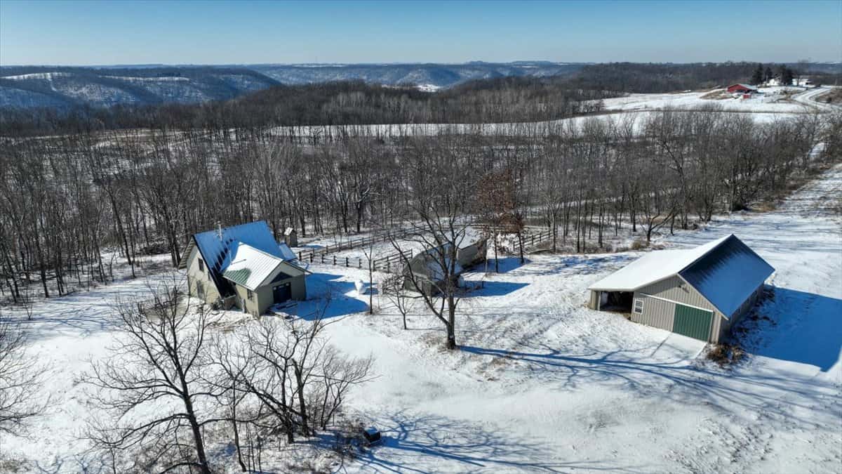 100 +/- Acre Ridge-Top Driftless Retreat in Crawford County WI
