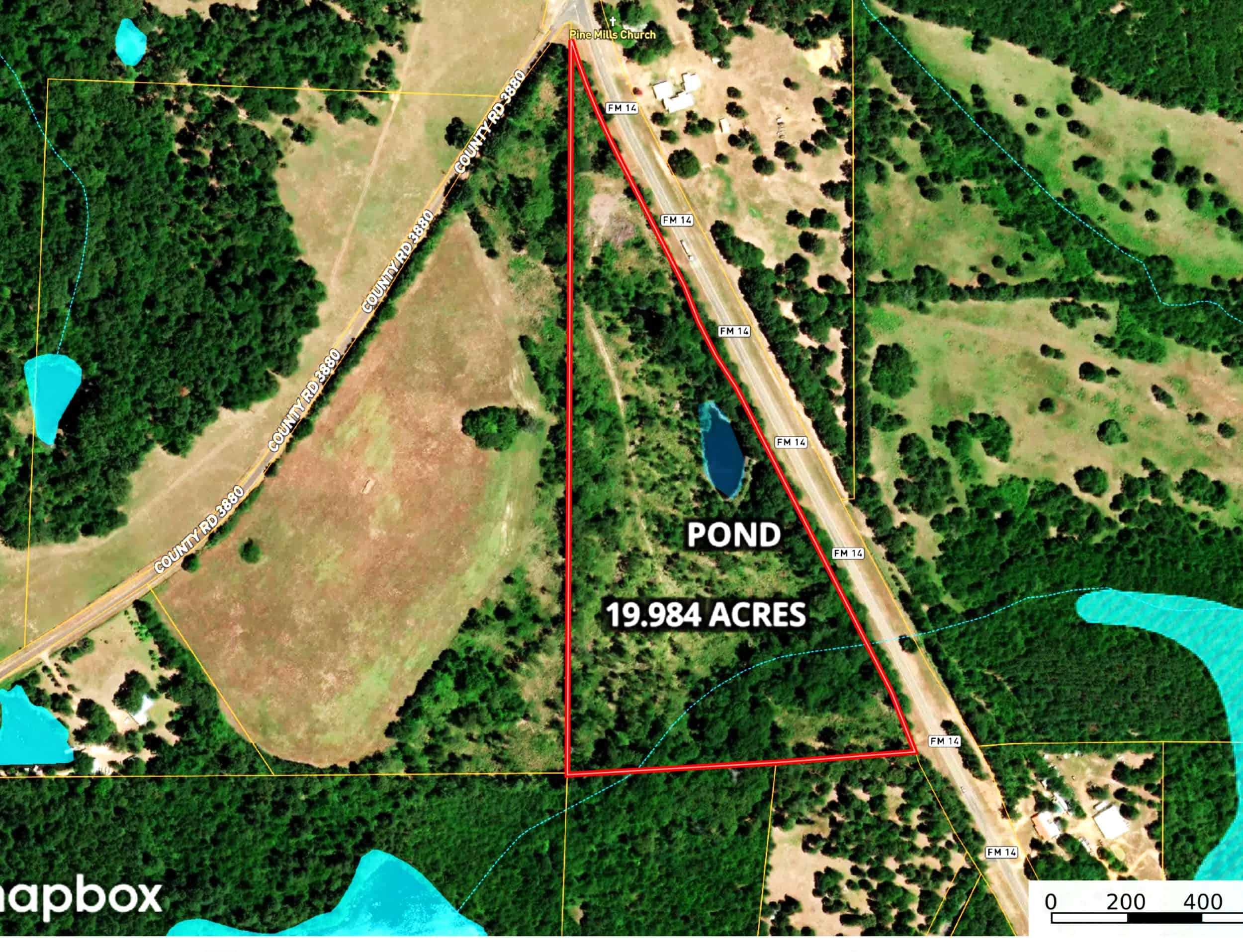 19.984 Acres East Texas Hunting Land near Hawkins TX Wood County