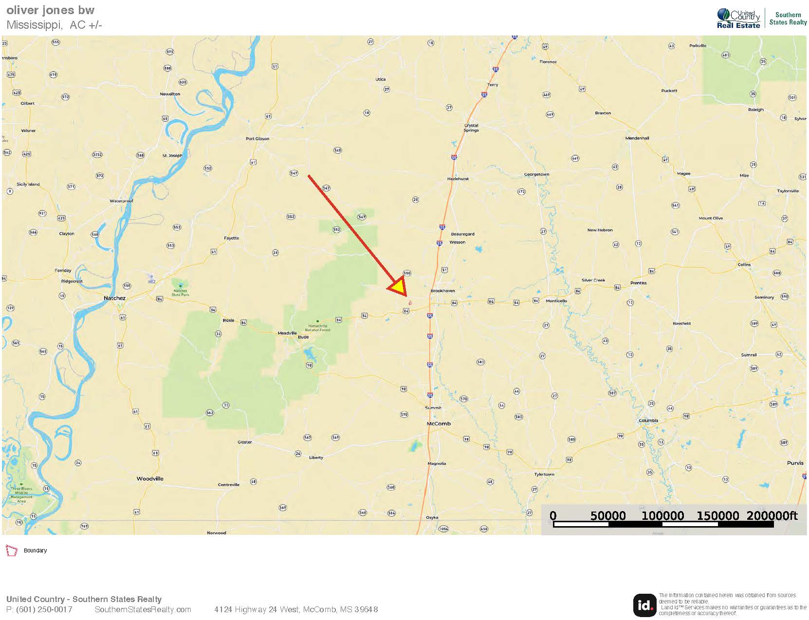 39.7 Acres in Brookhaven MS
