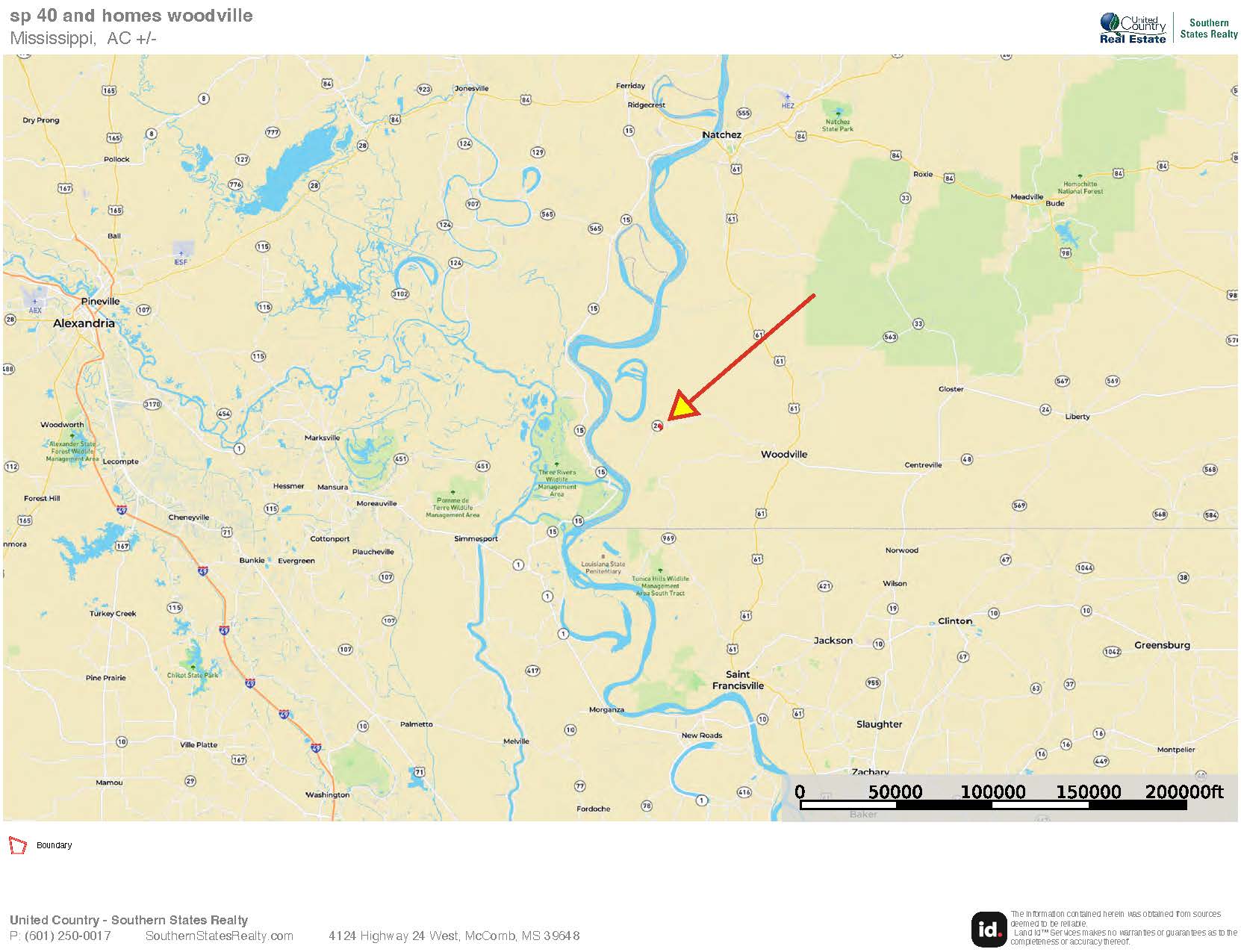 Woodville, MS – 40 Acres with Income-Producing Camp
