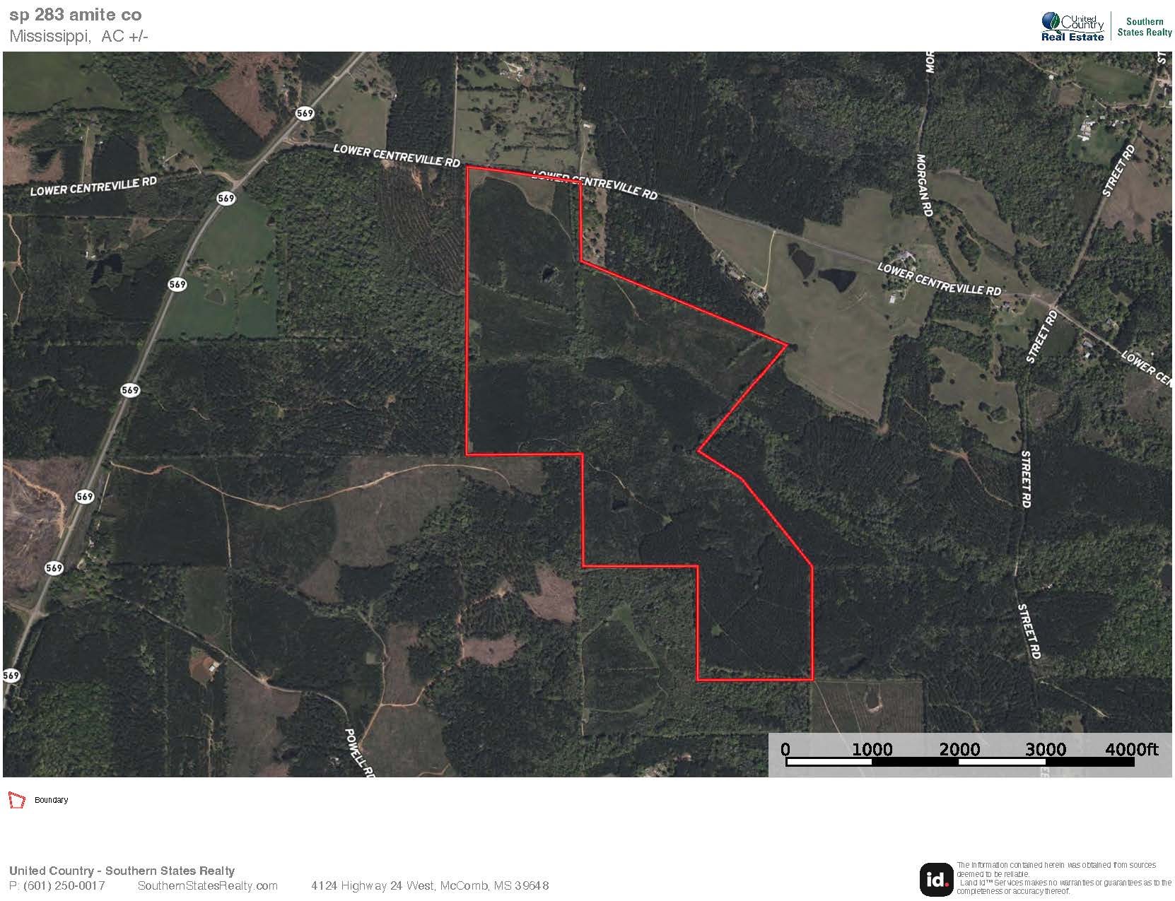 283± Acres for Sale Amite County, Mississippi