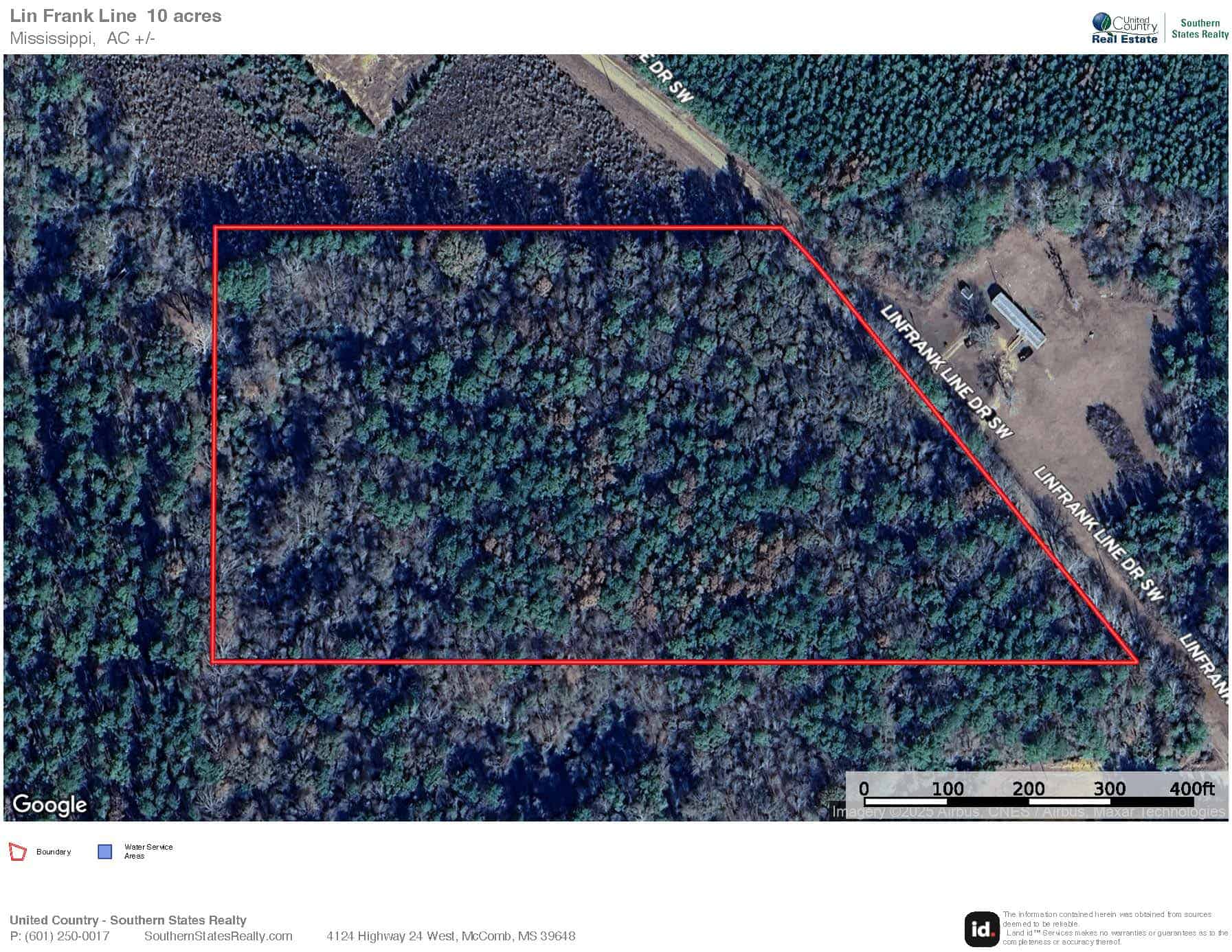 10 Acres Wooded Homesite & Hunting Tract in Smithdale, MS