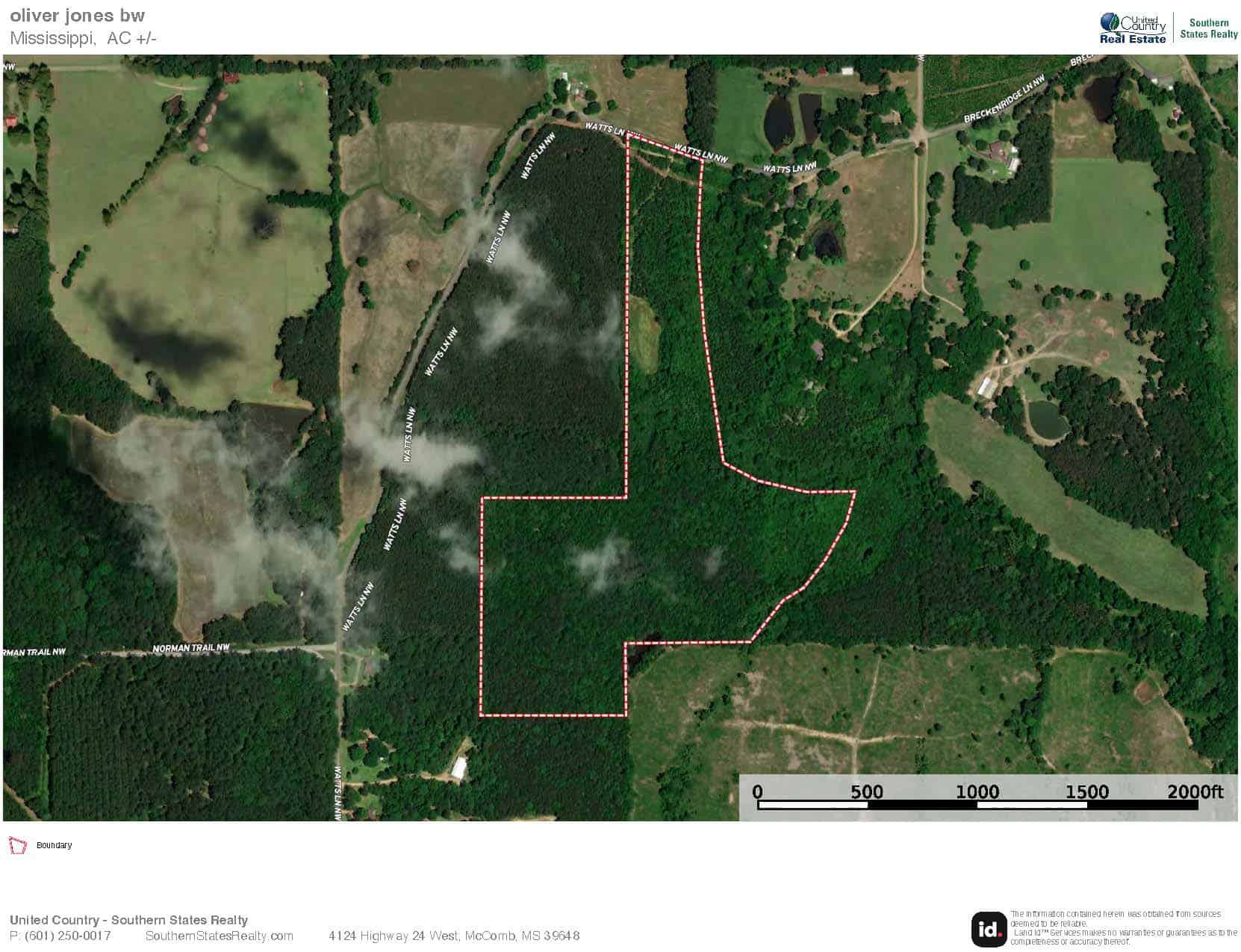 39.7 Acres in Brookhaven MS