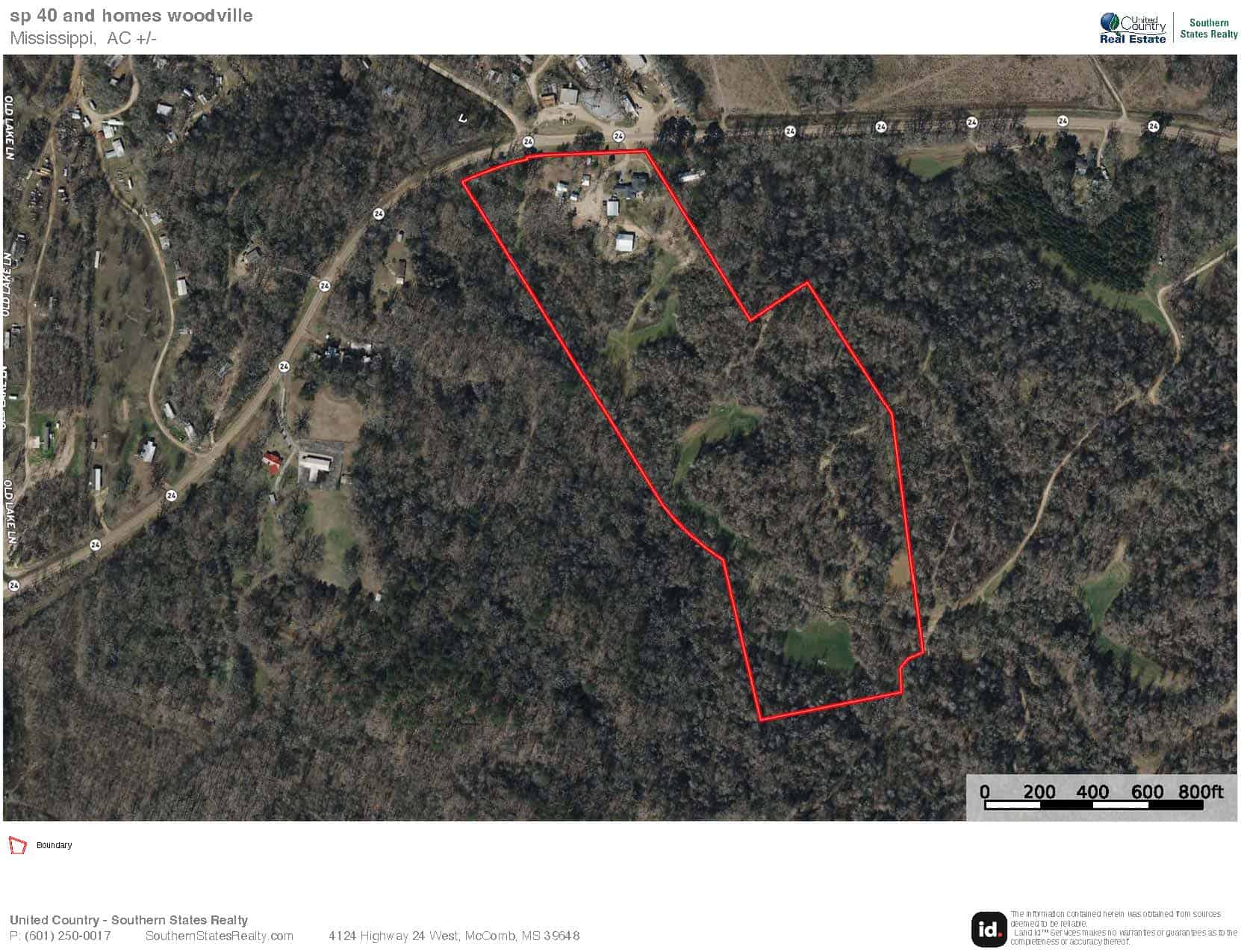Woodville, MS – 40 Acres with Income-Producing Camp