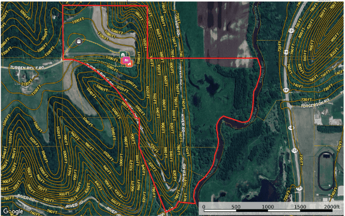 100 +/- Acre Ridge-Top Driftless Retreat in Crawford County WI