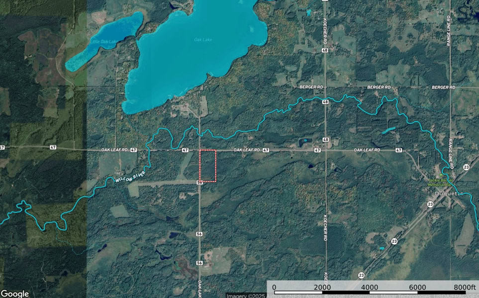 20 Acre Hunting Property w/ Quonset Shack For Sale in Kerrick MN