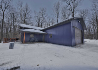 Legacy Whitetail Retreat — 65 Acres with New Custom Hunting Cabin off Dead-End Road in Clark County, Wisconsin