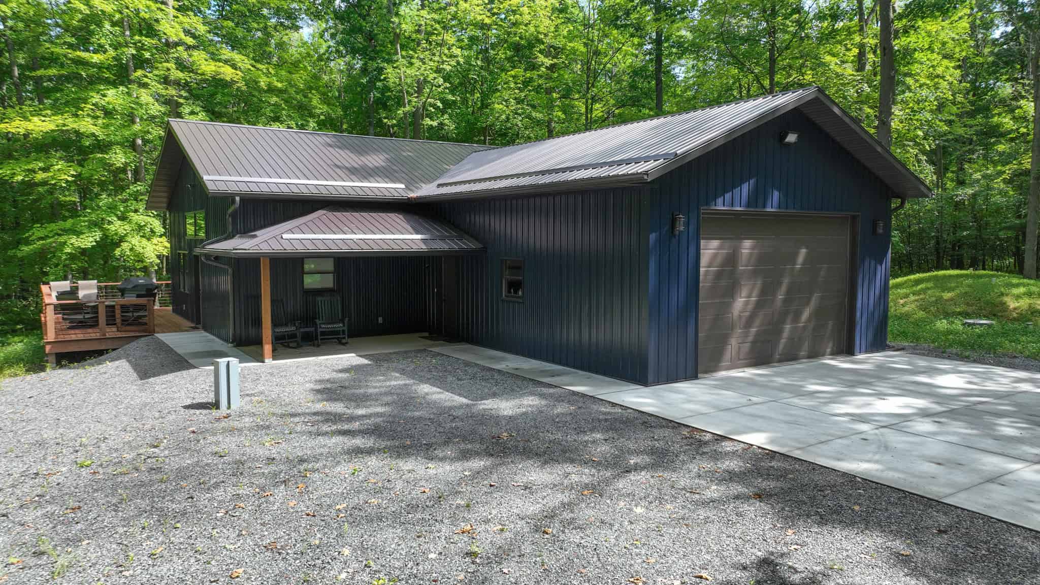 Legacy Whitetail Retreat — 65 Acres with New Custom Hunting Cabin off Dead-End Road in Clark County, Wisconsin