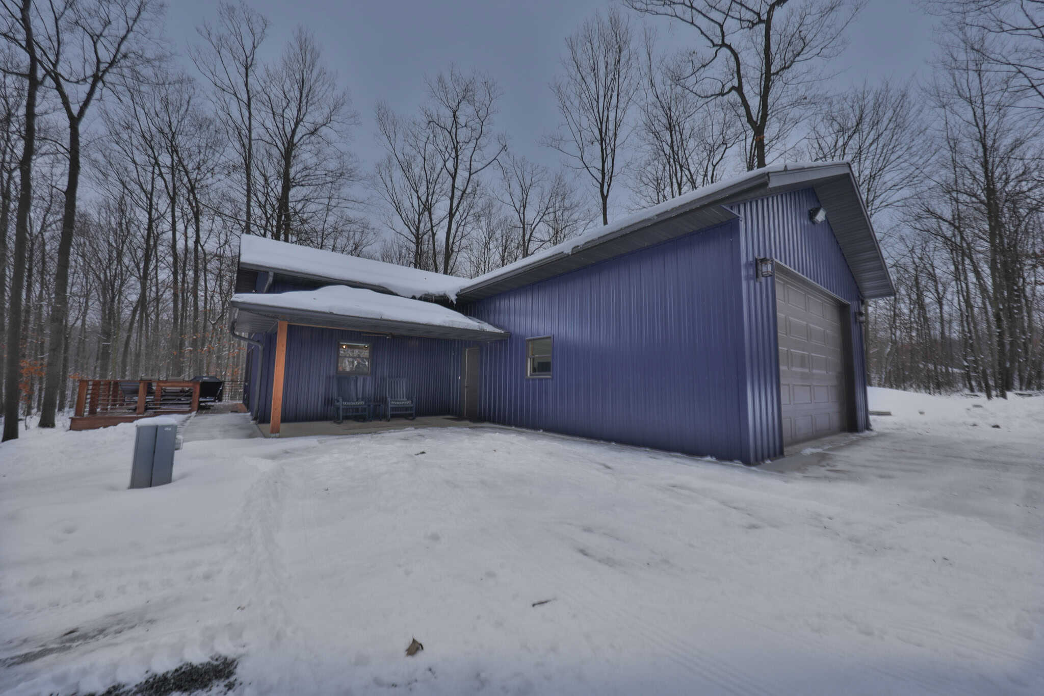 Legacy Whitetail Retreat — 65 Acres with New Custom Hunting Cabin off Dead-End Road in Clark County, Wisconsin