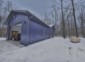 Legacy Whitetail Retreat — 65 Acres with New Custom Hunting Cabin off Dead-End Road in Clark County, Wisconsin