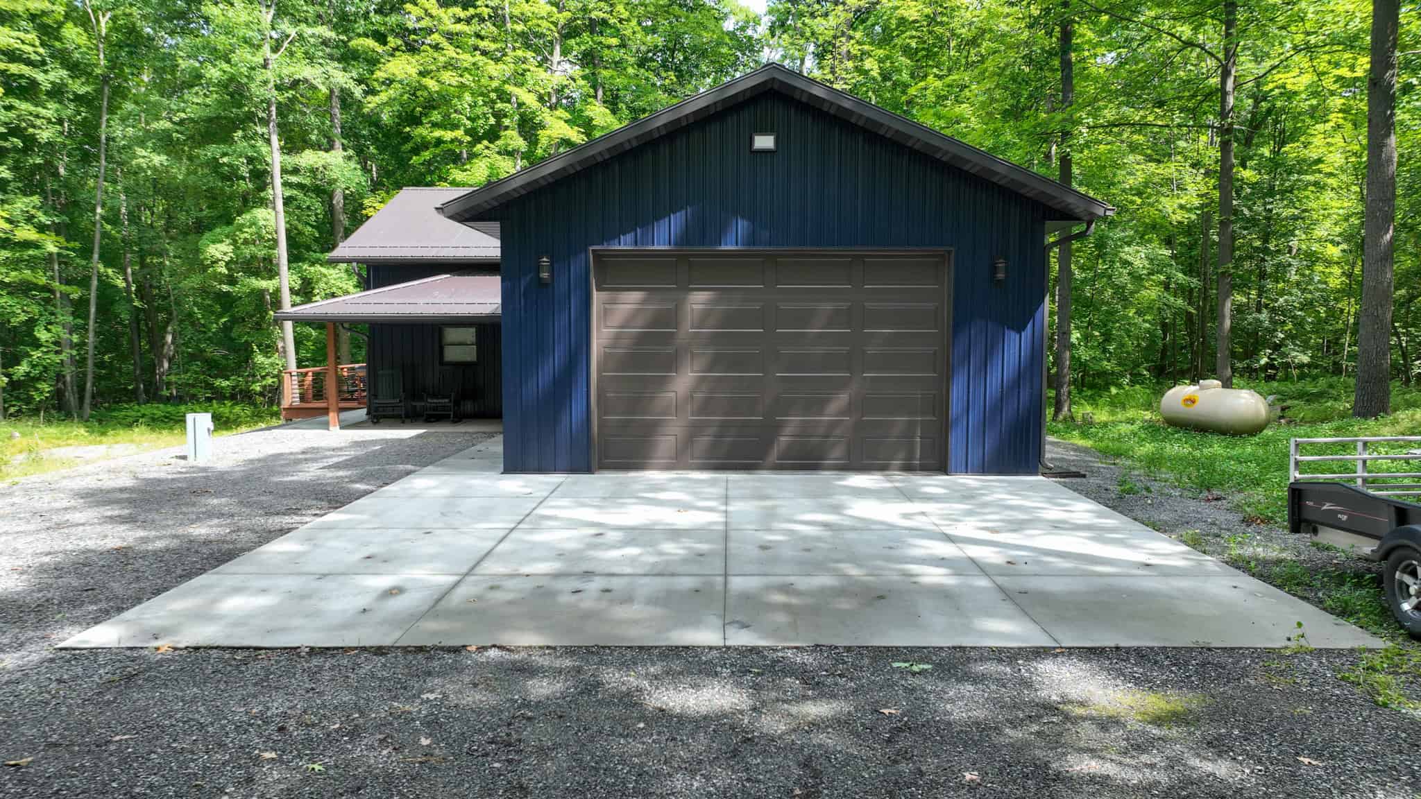 Legacy Whitetail Retreat — 65 Acres with New Custom Hunting Cabin off Dead-End Road in Clark County, Wisconsin