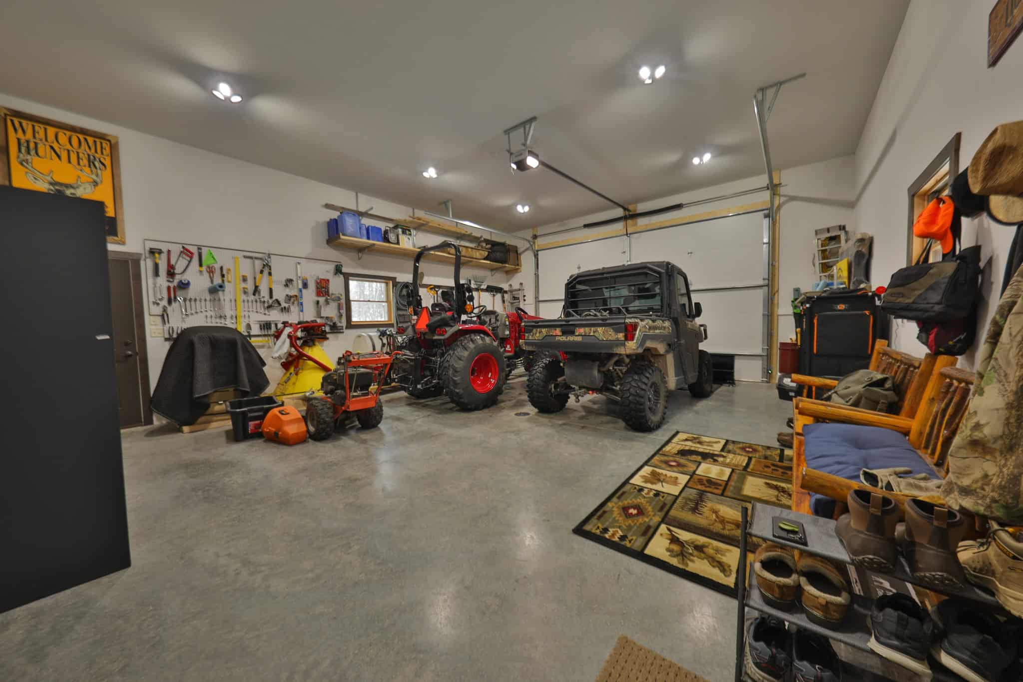 Legacy Whitetail Retreat — 65 Acres with New Custom Hunting Cabin off Dead-End Road in Clark County, Wisconsin