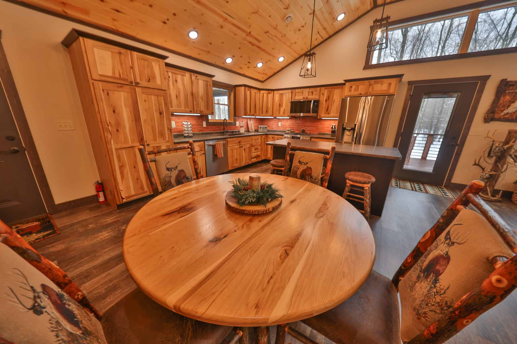 Legacy Whitetail Retreat — 65 Acres with New Custom Hunting Cabin off Dead-End Road in Clark County, Wisconsin