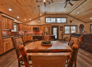 Legacy Whitetail Retreat — 65 Acres with New Custom Hunting Cabin off Dead-End Road in Clark County, Wisconsin