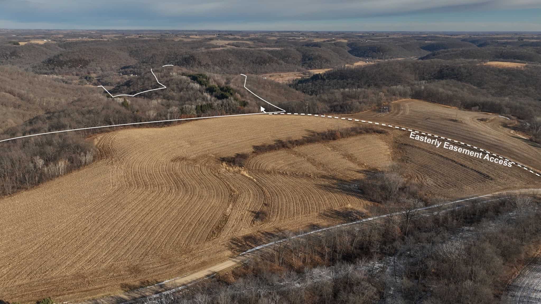 Legacy Blufftop Hunting Retreat Near the Mississippi River | 128 Acres in Crawford County, WI