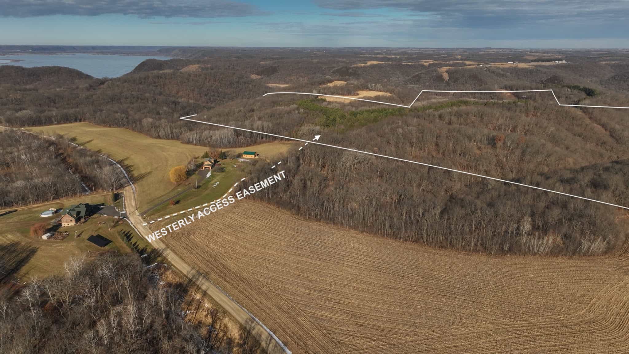 Legacy Blufftop Hunting Retreat Near the Mississippi River | 128 Acres in Crawford County, WI