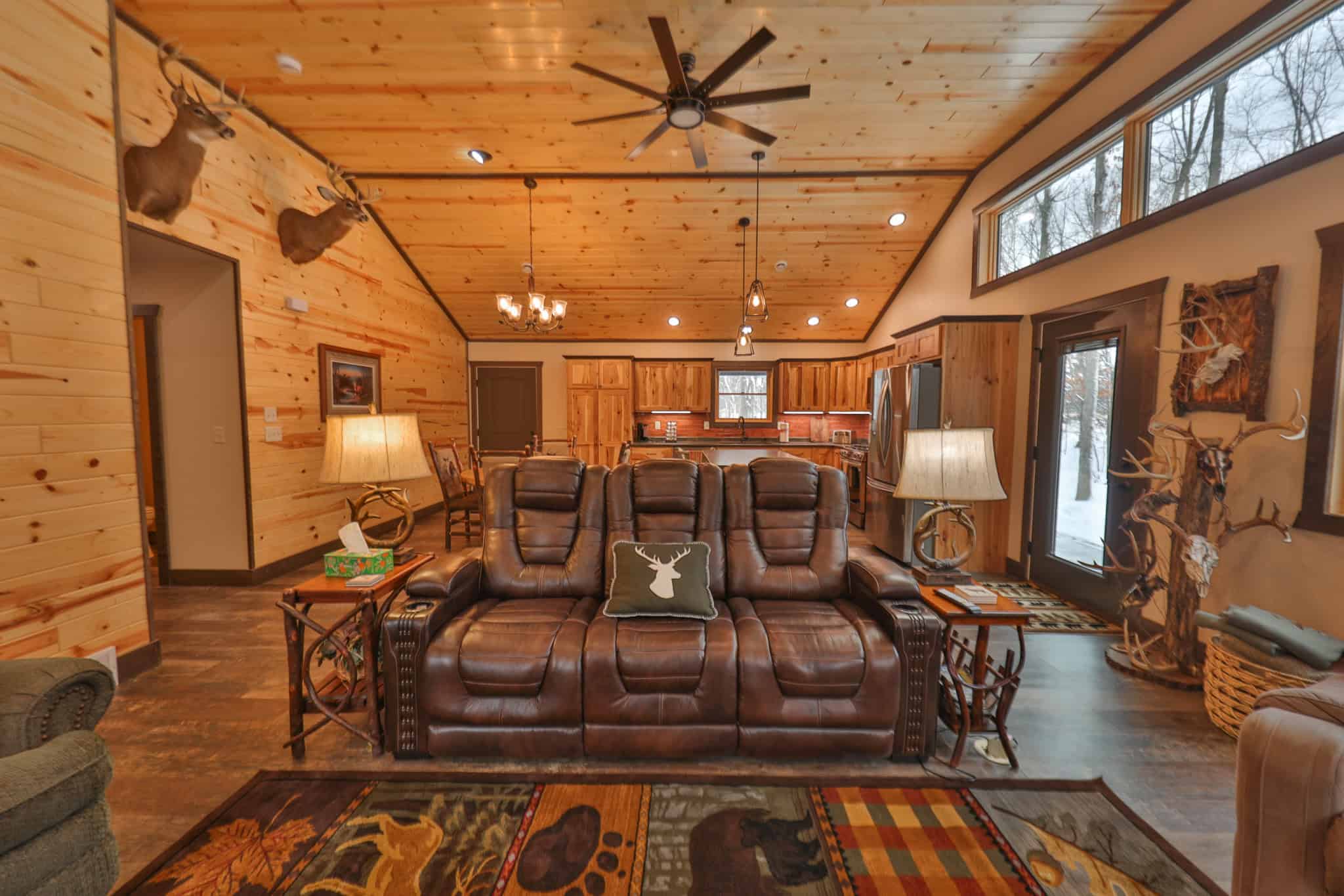 Legacy Whitetail Retreat — 65 Acres with New Custom Hunting Cabin off Dead-End Road in Clark County, Wisconsin