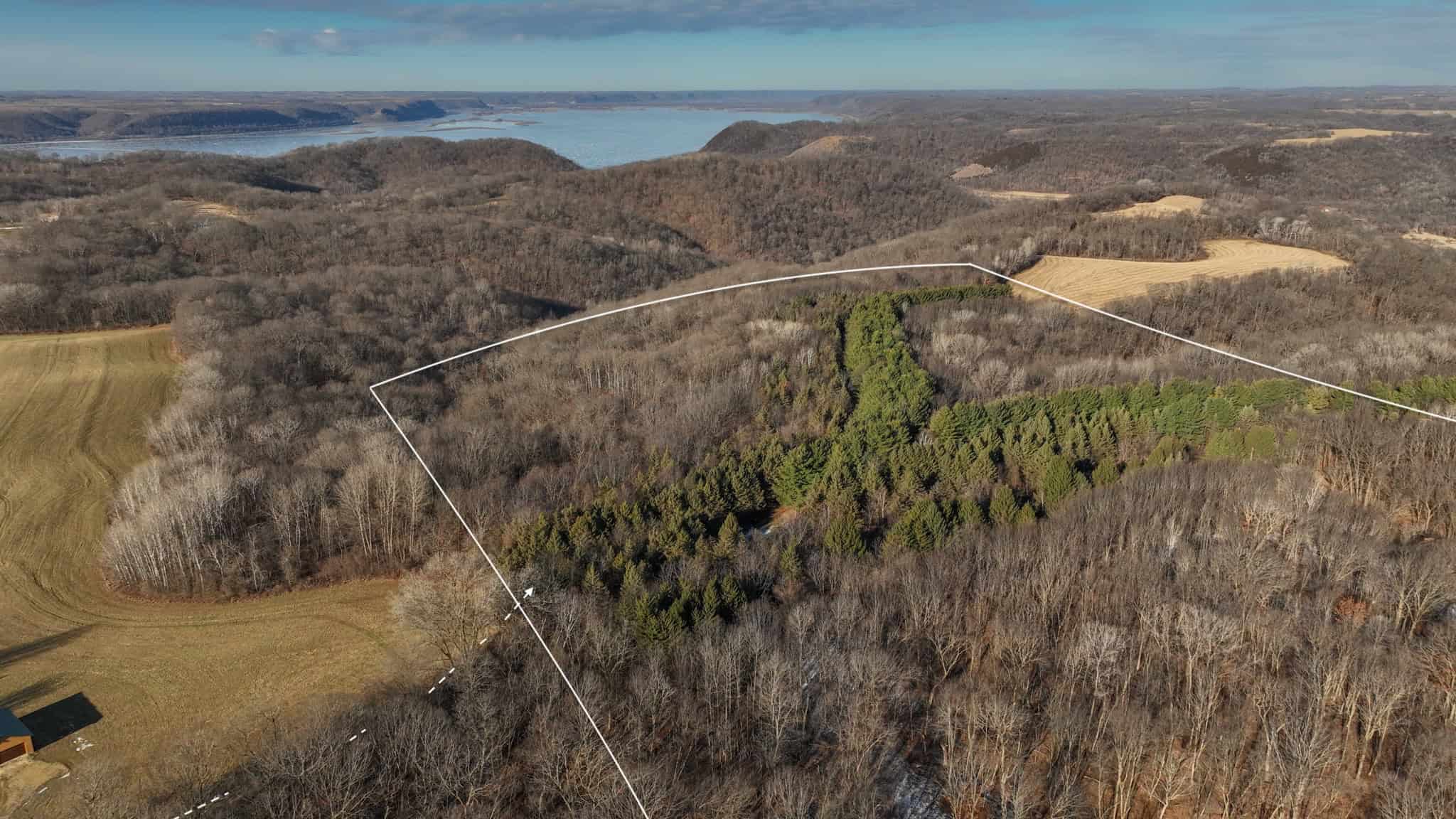 Legacy Blufftop Hunting Retreat Near the Mississippi River | 128 Acres in Crawford County, WI