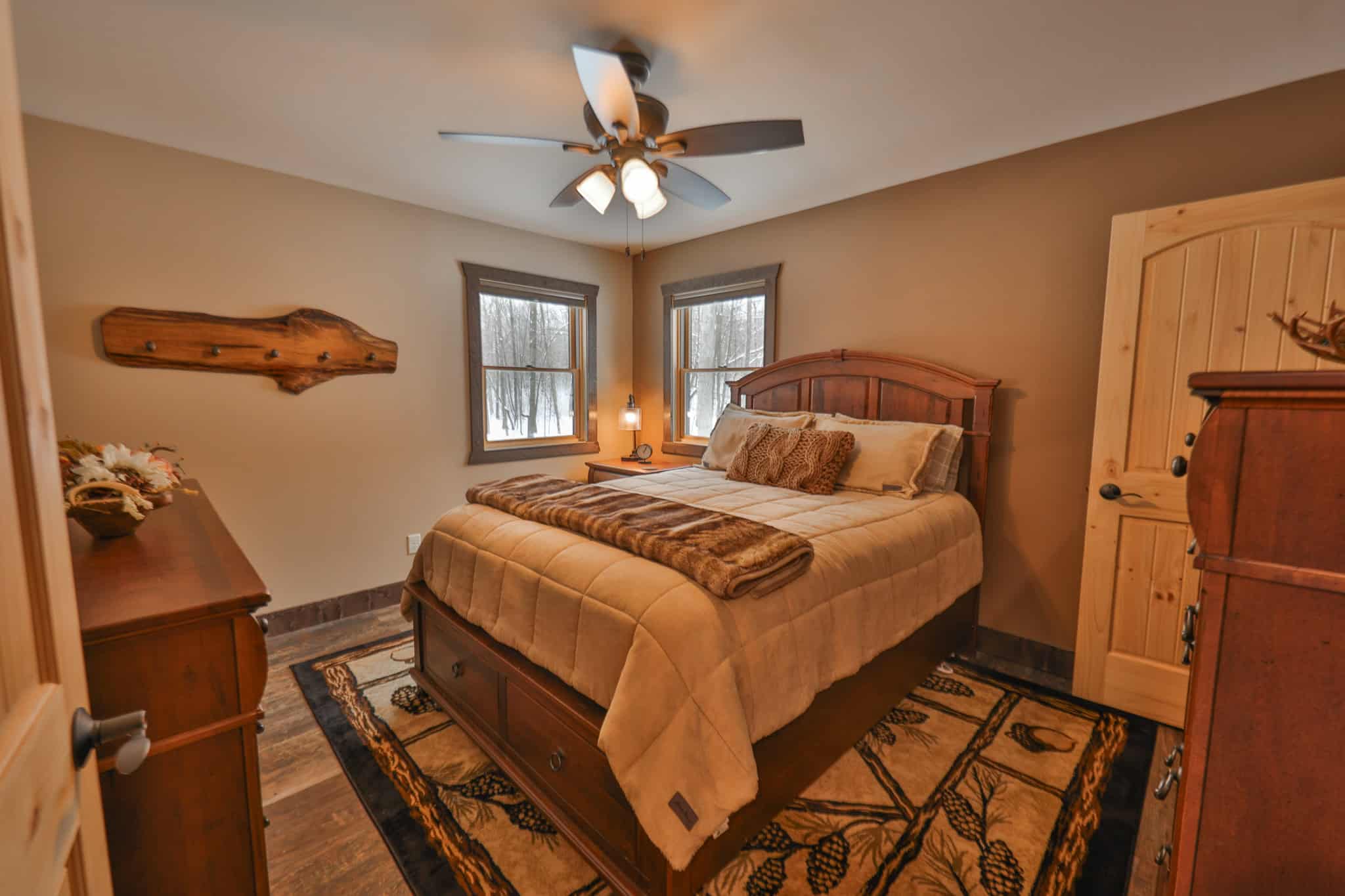 Legacy Whitetail Retreat — 65 Acres with New Custom Hunting Cabin off Dead-End Road in Clark County, Wisconsin