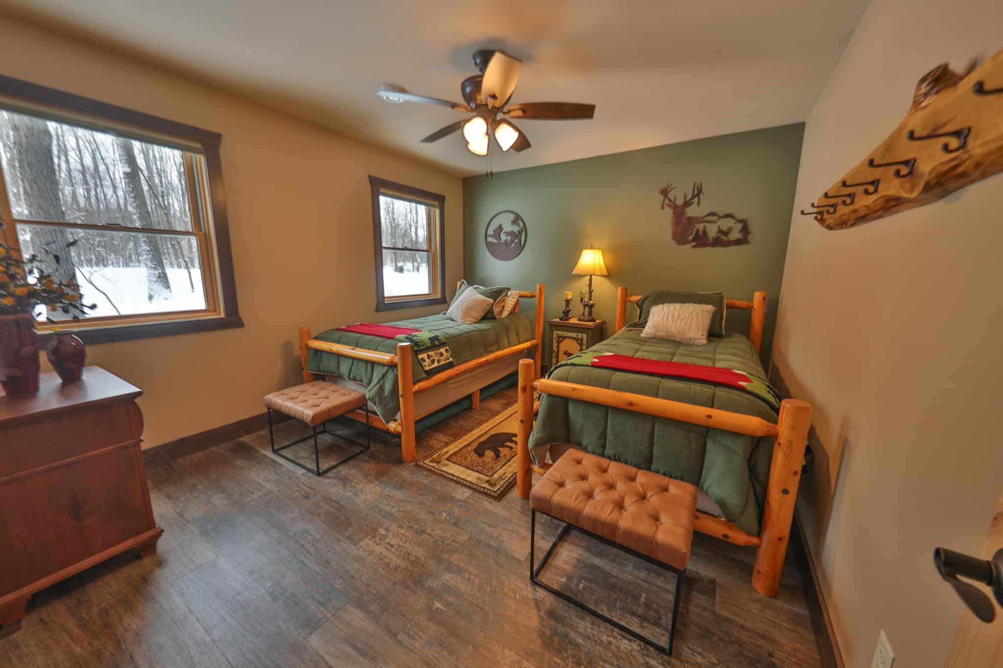 Legacy Whitetail Retreat — 65 Acres with New Custom Hunting Cabin off Dead-End Road in Clark County, Wisconsin