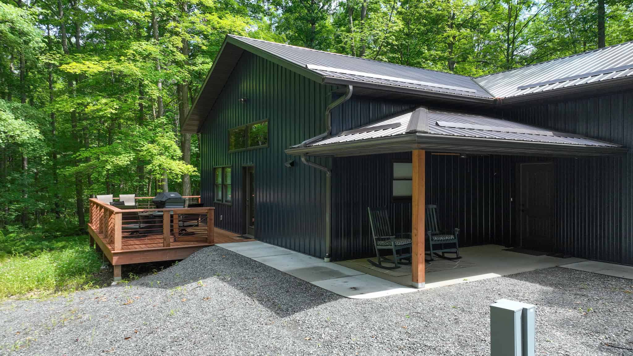Legacy Whitetail Retreat — 65 Acres with New Custom Hunting Cabin off Dead-End Road in Clark County, Wisconsin