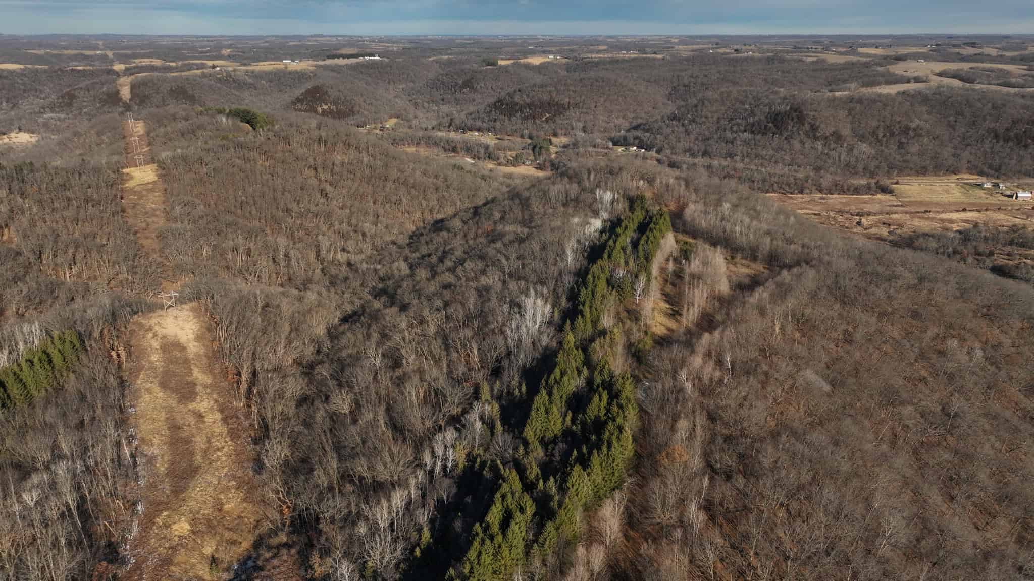 Legacy Blufftop Hunting Retreat Near the Mississippi River | 128 Acres in Crawford County, WI