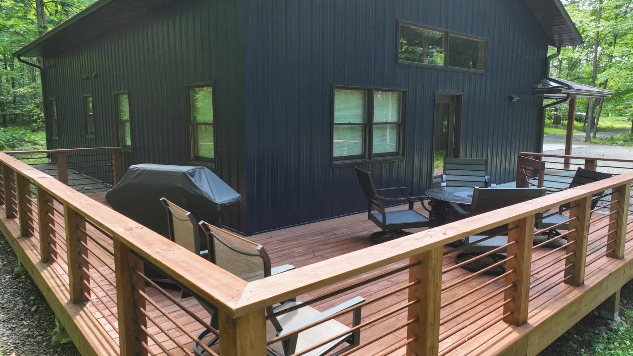 Legacy Whitetail Retreat — 65 Acres with New Custom Hunting Cabin off Dead-End Road in Clark County, Wisconsin