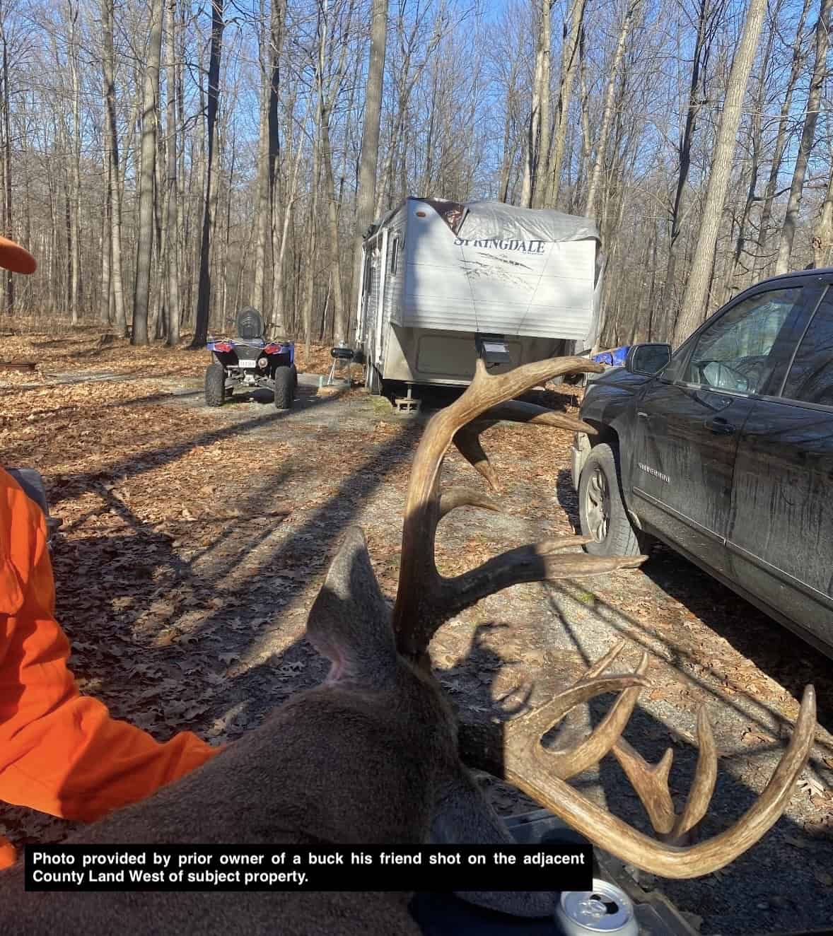 Legacy Whitetail Retreat — 65 Acres with New Custom Hunting Cabin off Dead-End Road in Clark County, Wisconsin