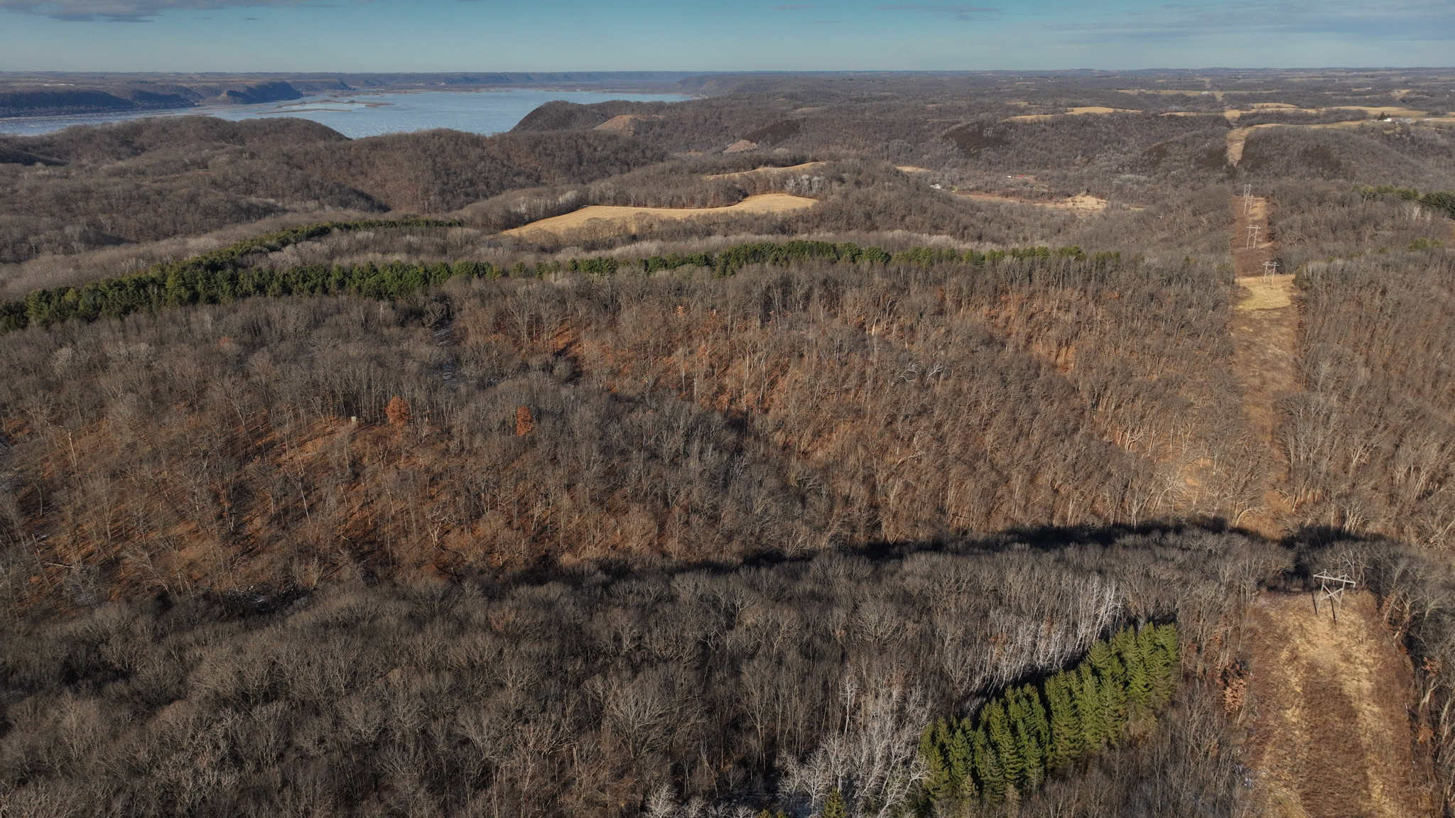 Legacy Blufftop Hunting Retreat Near the Mississippi River | 128 Acres in Crawford County, WI