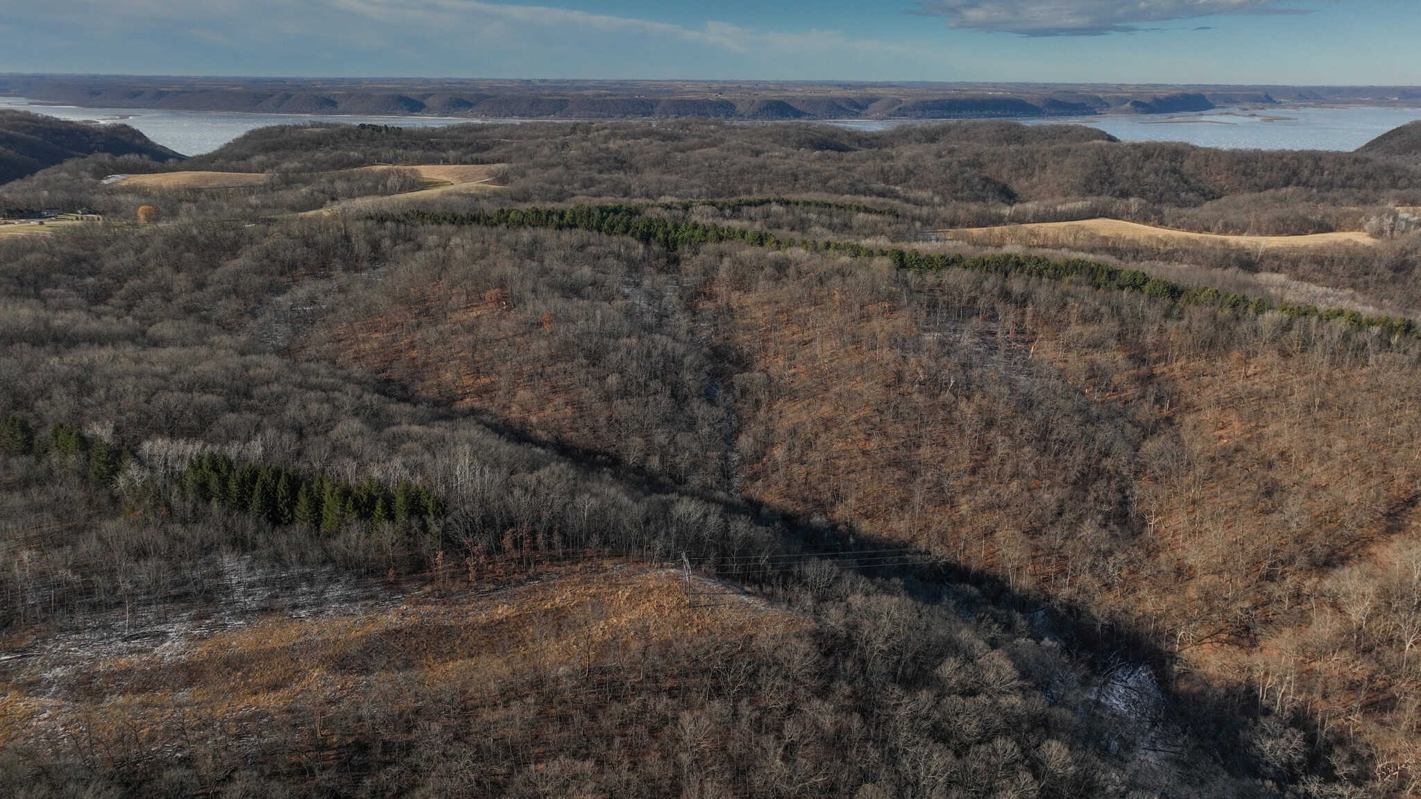 Legacy Blufftop Hunting Retreat Near the Mississippi River | 128 Acres in Crawford County, WI