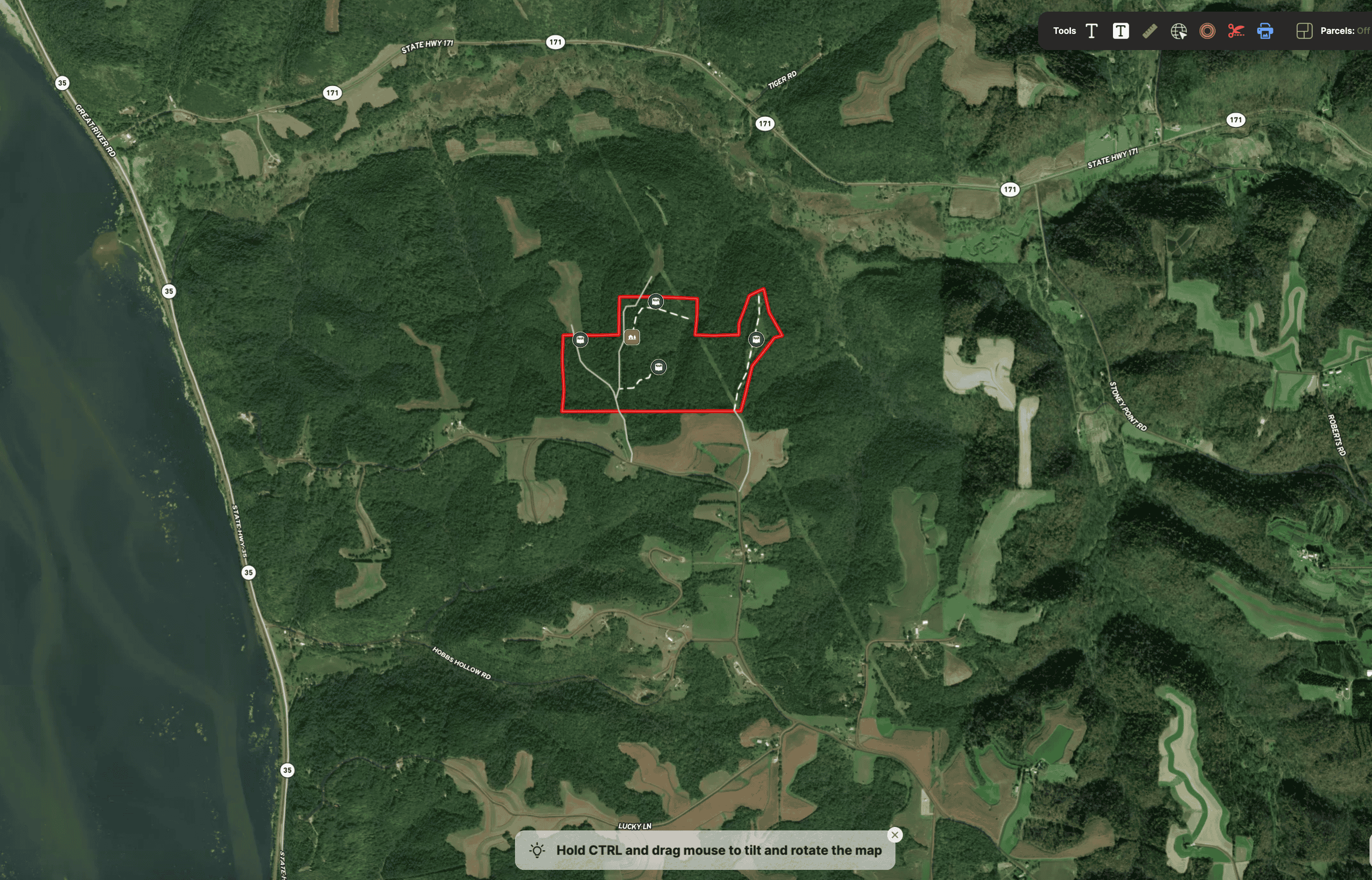 Legacy Blufftop Hunting Retreat Near the Mississippi River | 128 Acres in Crawford County, WI