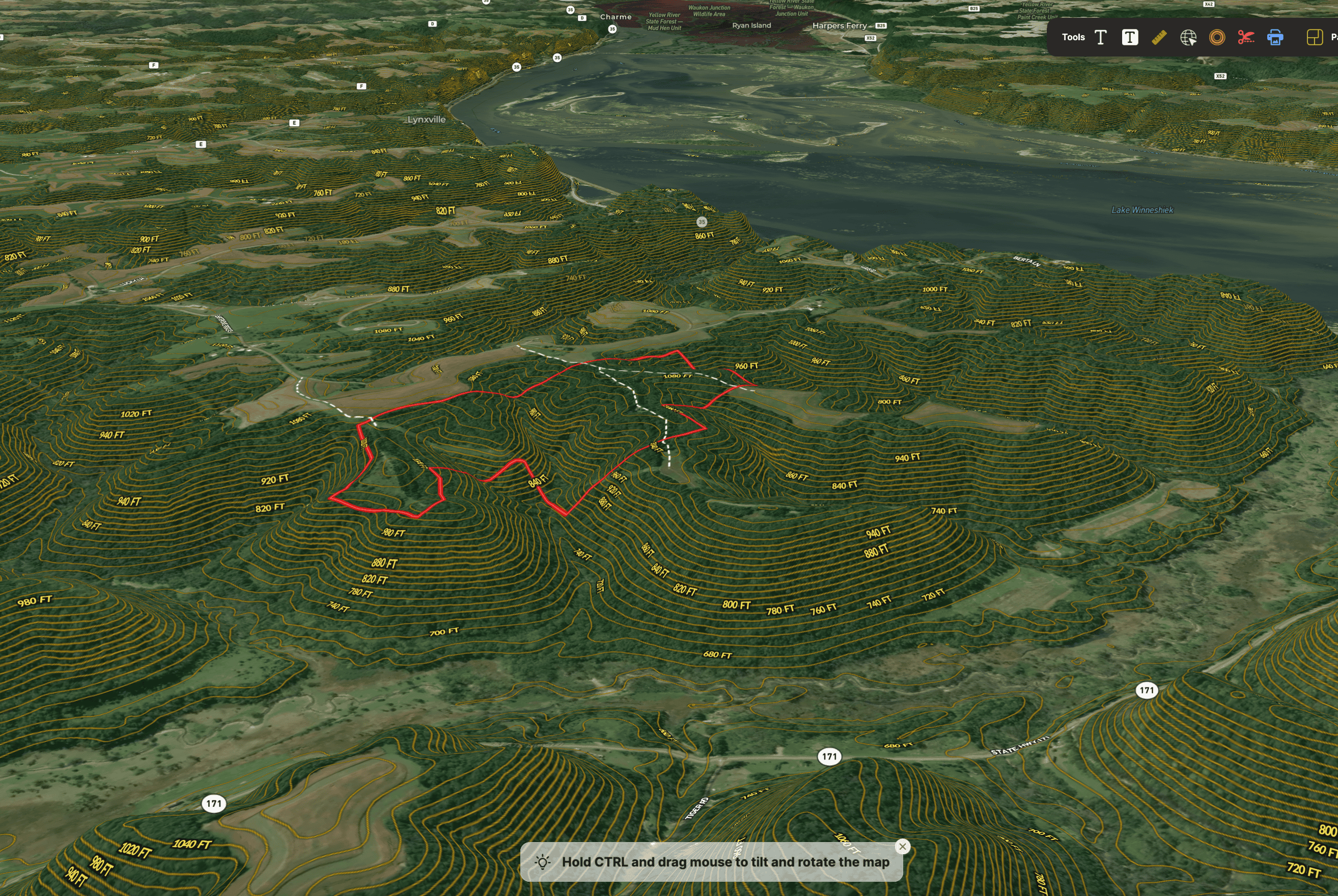 Legacy Blufftop Hunting Retreat Near the Mississippi River | 128 Acres in Crawford County, WI