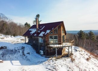 Chalet on 192 Acres with Stunning Mountain and Water Views