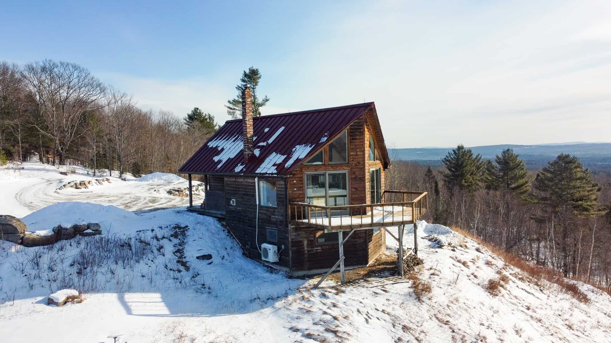 Chalet on 192 Acres with Stunning Mountain and Water Views