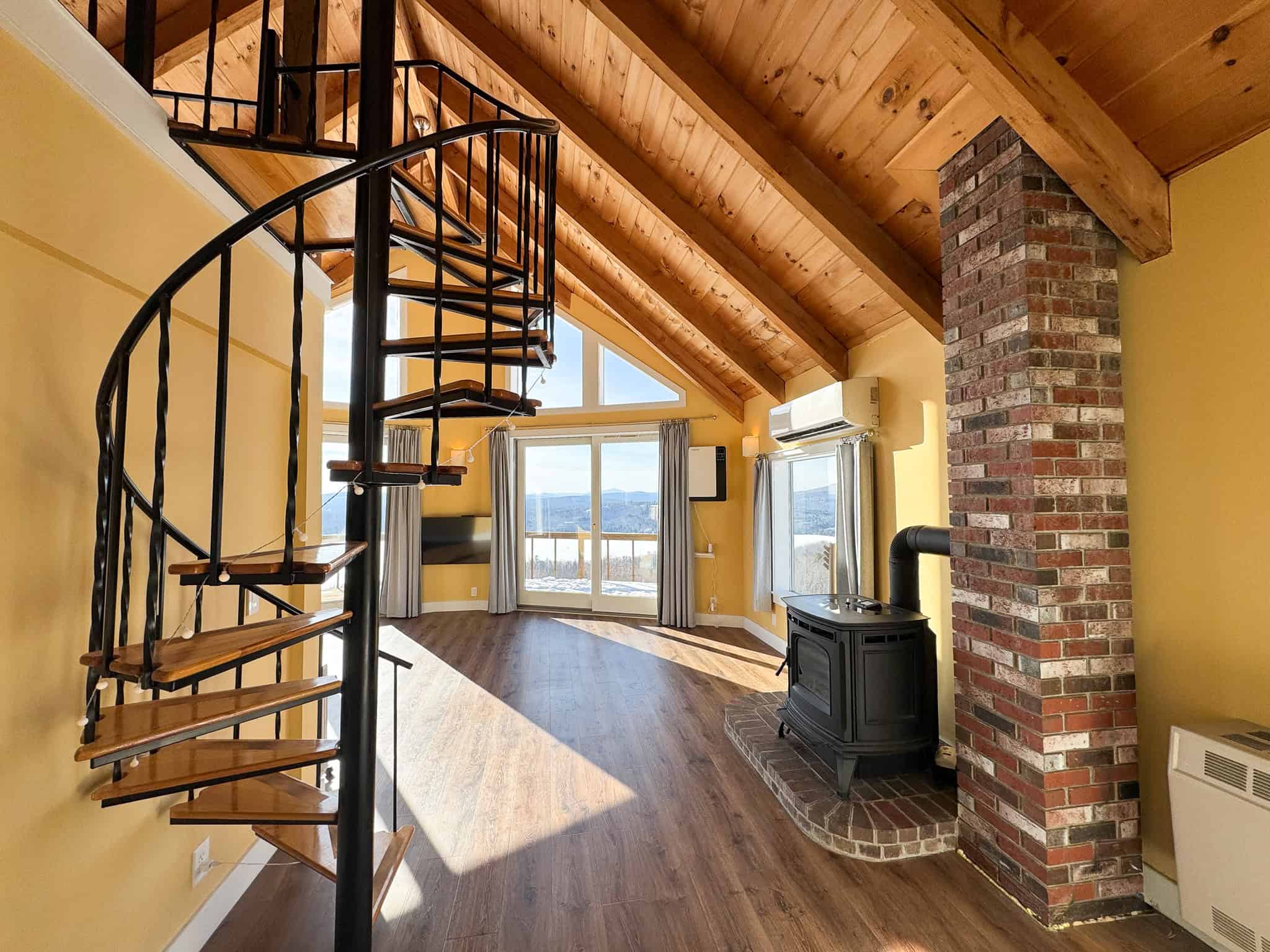 Chalet on 192 Acres with Stunning Mountain and Water Views