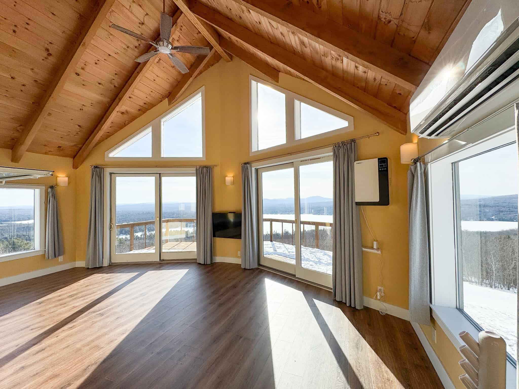 Chalet on 192 Acres with Stunning Mountain and Water Views