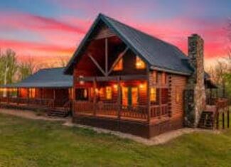 Log Cabin + 57 Acres in the Missouri Ozarks