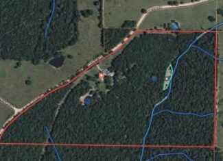Log Cabin + 57 Acres in the Missouri Ozarks