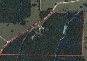 Log Cabin + 57 Acres in the Missouri Ozarks