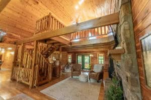 Log Cabin + 57 Acres in the Missouri Ozarks